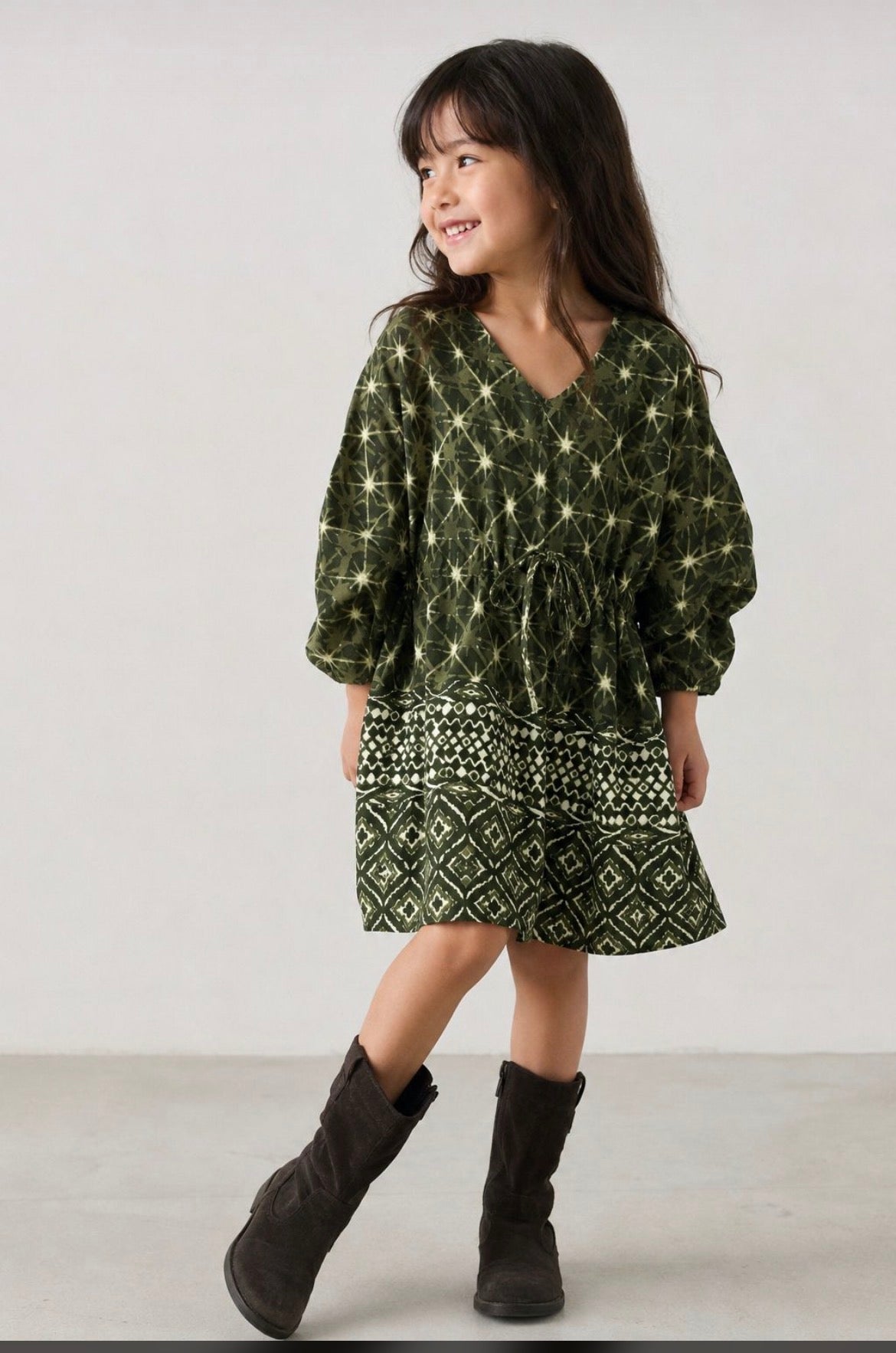 Moonlight Olive Kaftan