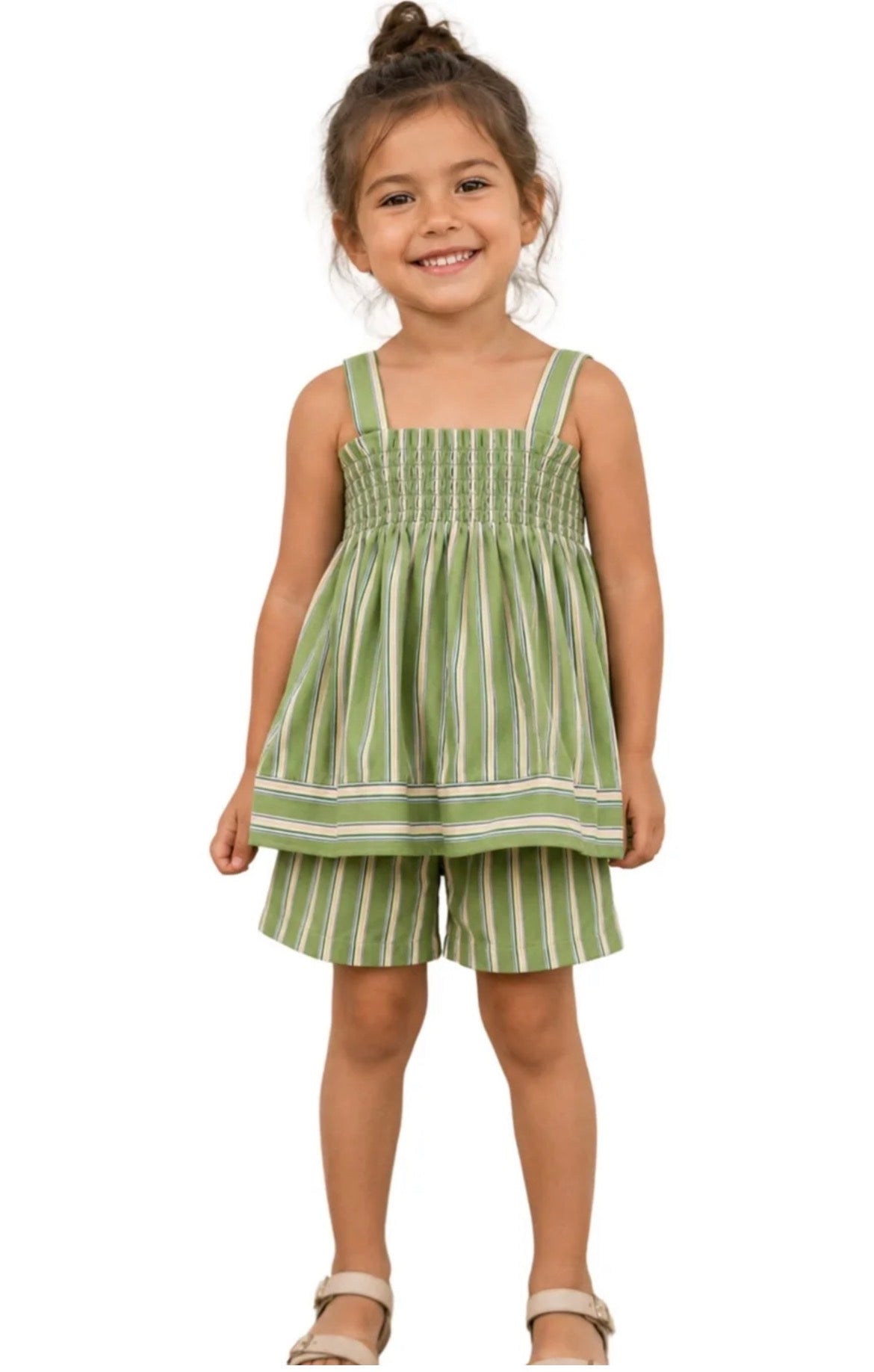 Sage Stripe CoordSet