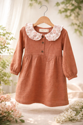 Rust Petal Tale - Muslin