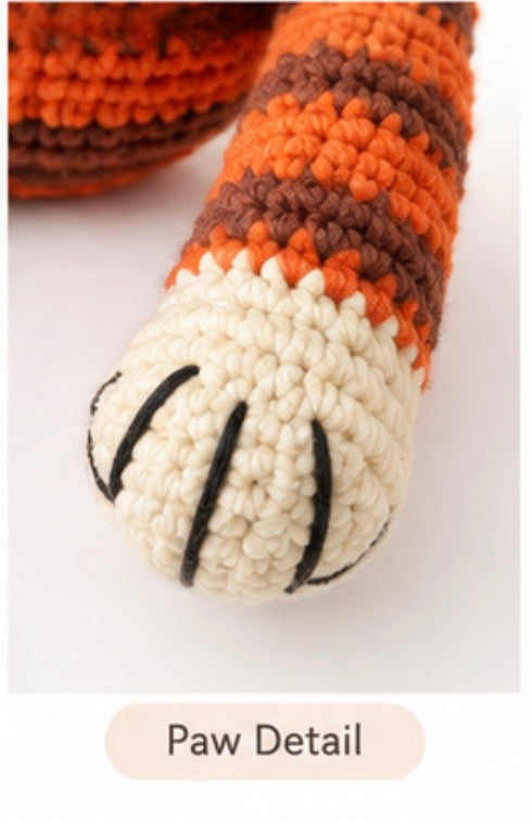 Crochet Tiger Toy
