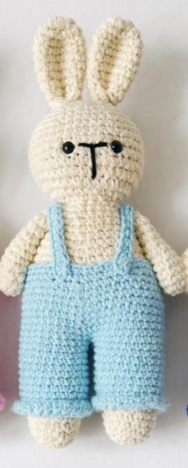 Crochet Bunny Toy 6inch