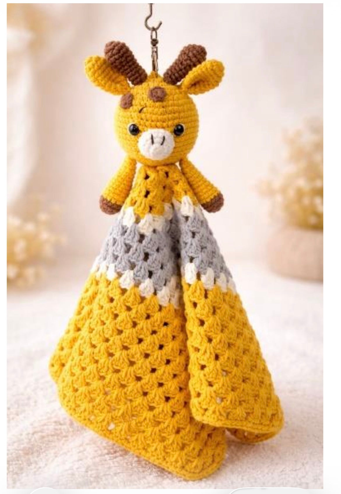 Giraffe safety Blanket