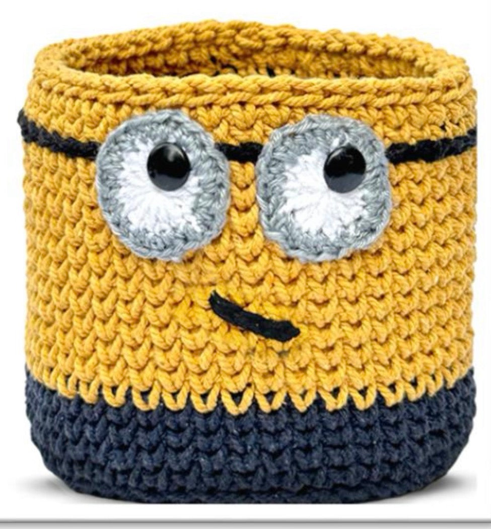 Crochet Minion Basket