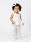 White pearl Co-ord
