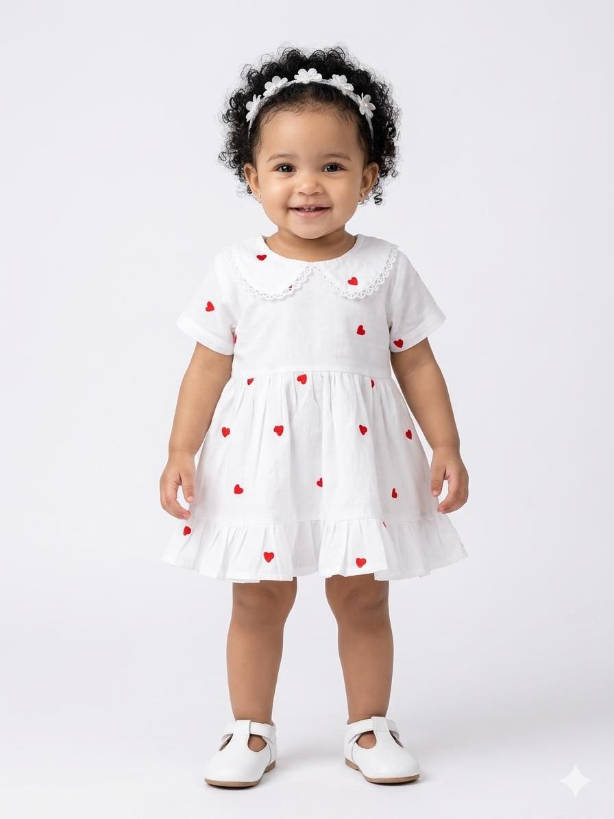 Ruby Hearts Frock