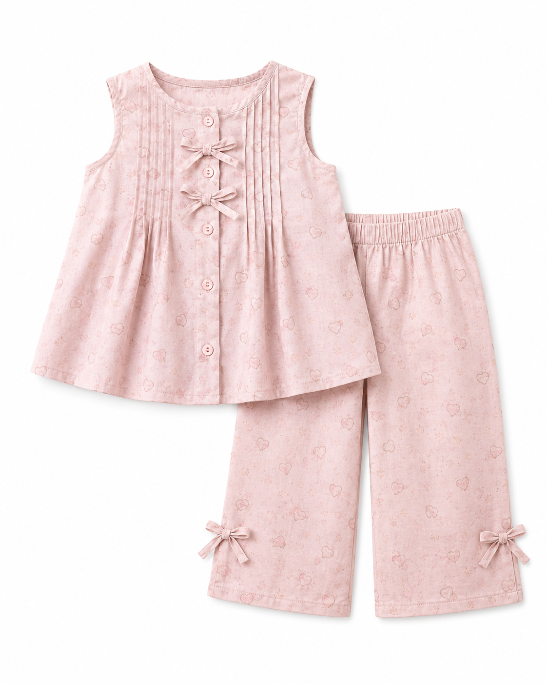 Pink Printed CoordSet