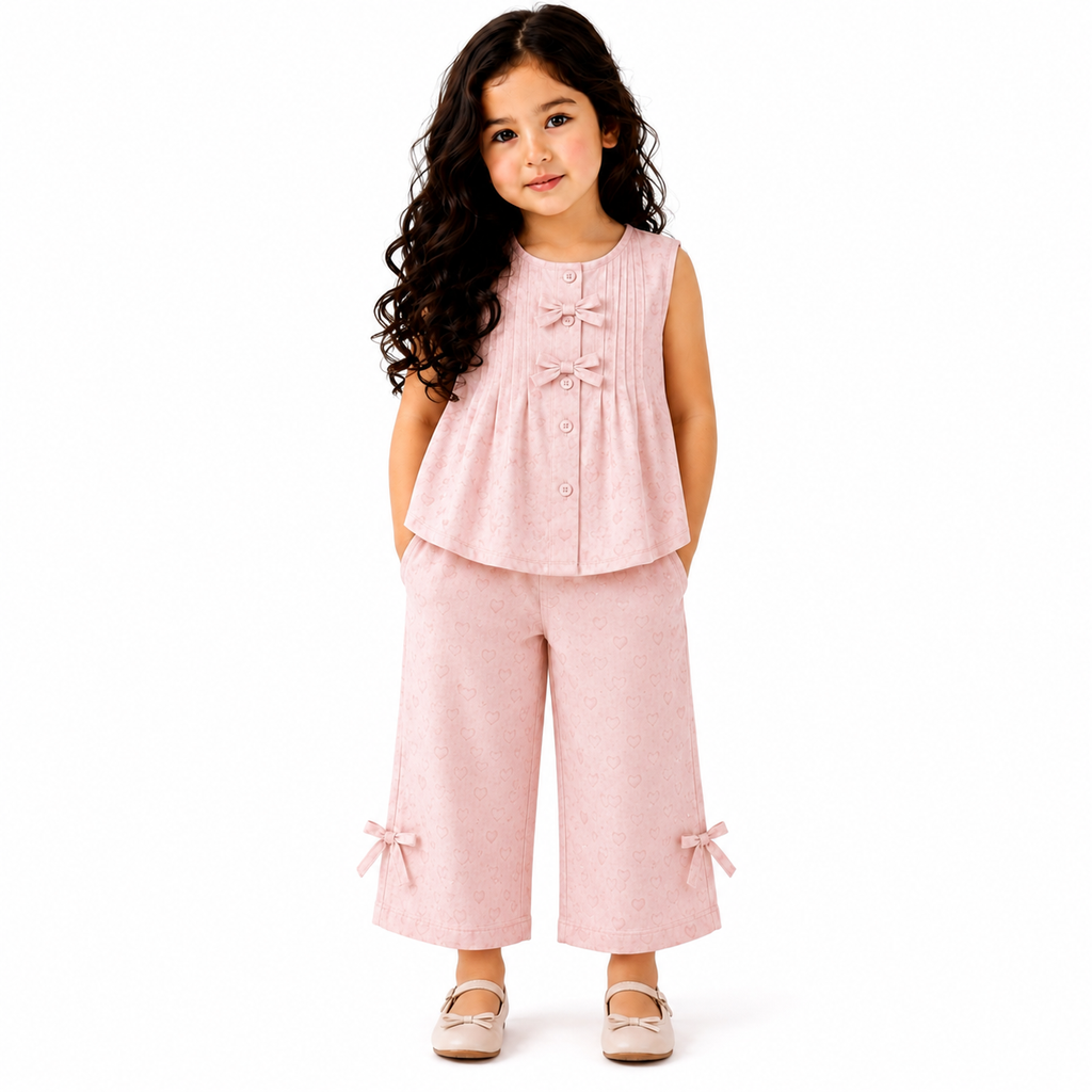 Pink Printed CoordSet