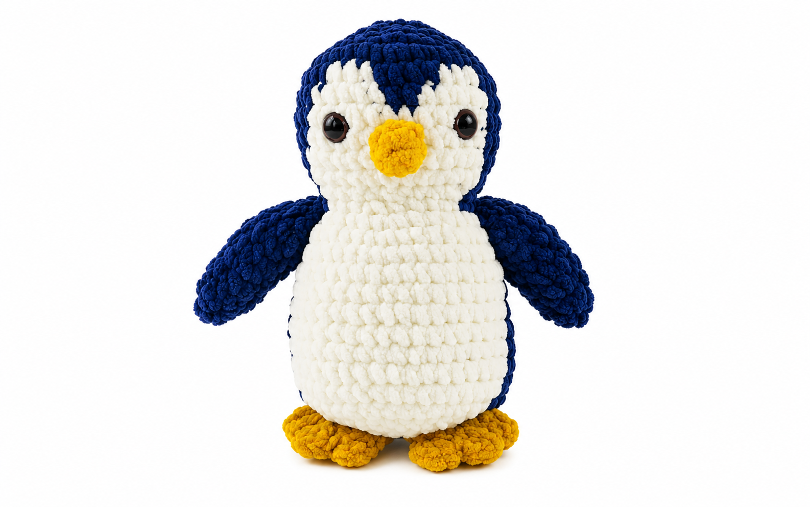 Crochet Penguin Plush Toy
