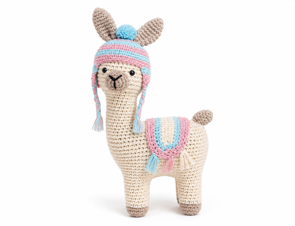 Crochet Llama Toy