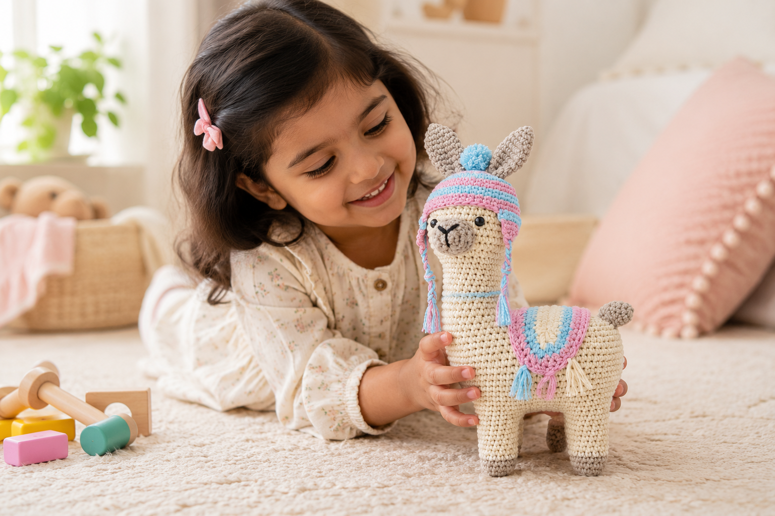 Crochet Llama Toy