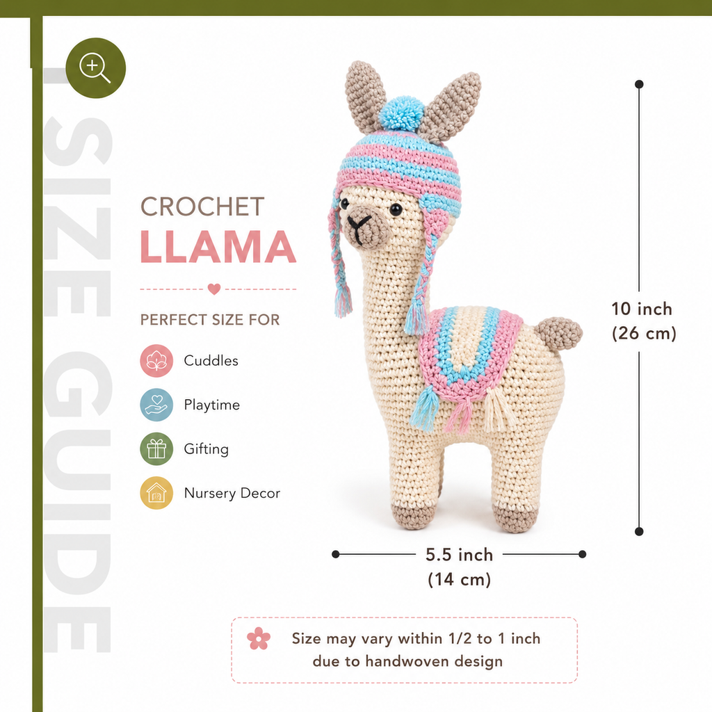 Crochet Llama Toy